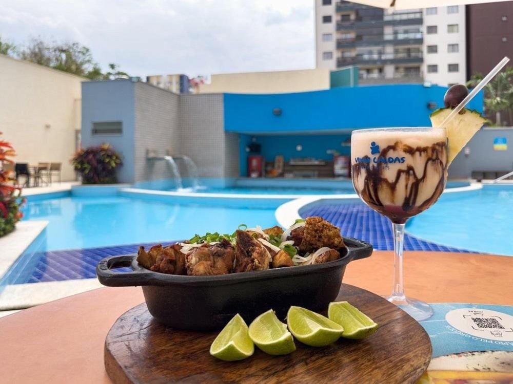 Atrium Residence - Locacao Temporada كلدس نوفاس المظهر الخارجي الصورة